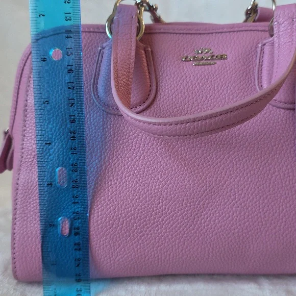 Coach Light Pink Satchel Bag - Picture 12 of 16